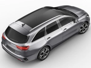 kia ceed sw 2019 3D Model