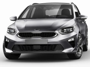 kia ceed sw 2019 3D Model