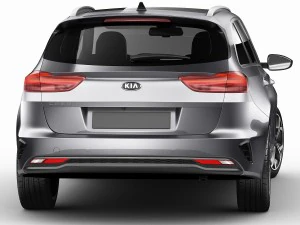 kia ceed sw 2019 3D Model