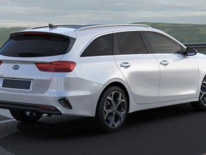 kia ceed sw 2019 Modelo 3D