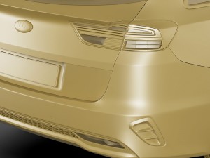 kia ceed sw 2019 Modelo 3D