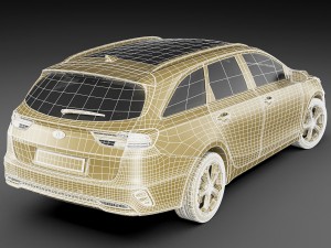 kia ceed sw 2019 Modelo 3D