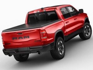 ram 1500 rebel 2019 Modelo 3D
