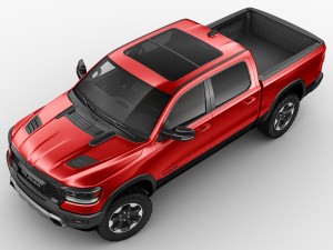 ram 1500 rebel 2019 Modelo 3D