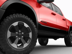ram 1500 rebel 2019 3D Model