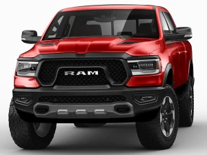 ram 1500 rebel 2019 3D Model