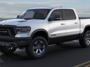ram 1500 rebel 2019 Modelo 3D