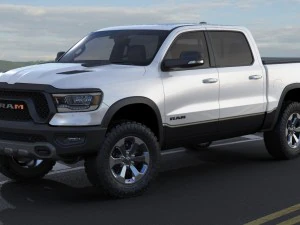 ram 1500 rebel 2019 3D Model