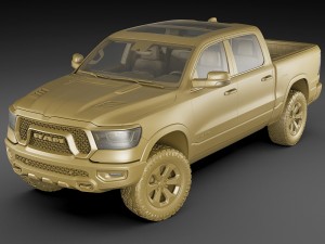 ram 1500 rebel 2019 Modelo 3D