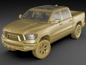 ram 1500 rebel 2019 3D Model