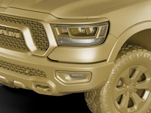 ram 1500 rebel 2019 3D Model