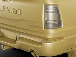 ram 1500 rebel 2019 Modelo 3D