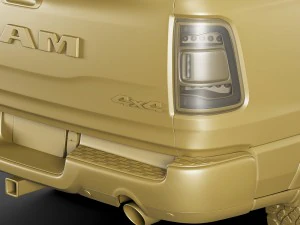 ram 1500 rebel 2019 3D Model