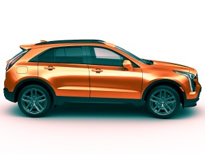 cadillac xt4 2019 3D 모델