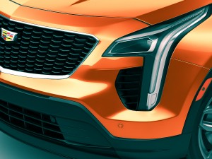 cadillac xt4 2019 3D 모델