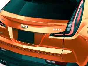 cadillac xt4 2019 3D Model