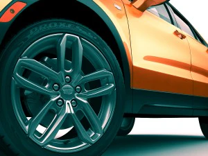 cadillac xt4 2019 3D Model
