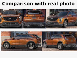 cadillac xt4 2019 3D 모델