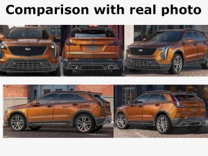 cadillac xt4 2019 3D Model