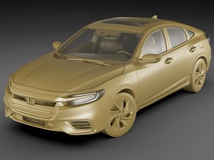 honda insight 2019 3D 모델