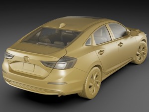 honda insight 2019 3D 모델