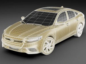honda insight 2019 3D Model