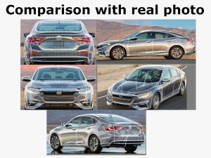 honda insight 2019 3D 모델