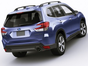 subaru forester 2019 3D Модель