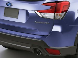 subaru forester 2019 3D Model