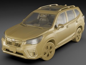 subaru forester 2019 3D Модель