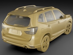 subaru forester 2019 3D Модель