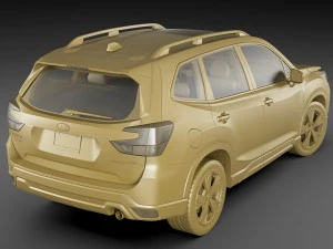 subaru forester 2019 3D Model