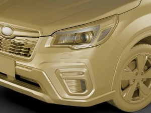 subaru forester 2019 3D Model