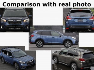 subaru forester 2019 3D Модель