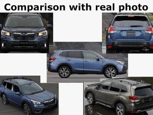 subaru forester 2019 3D Model