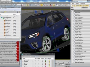 subaru forester 2019 3D Модель