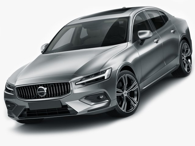 volvo s60 2019 3D 모델 .c4d .max .obj .3ds .fbx .stl .blend 