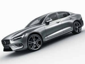 volvo s60 2019 3D 모델