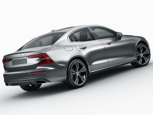 volvo s60 2019 3D 모델