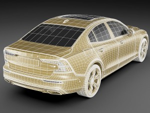 volvo s60 2019 3D 모델