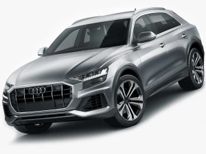 audi q8 2019 Modelo 3D
