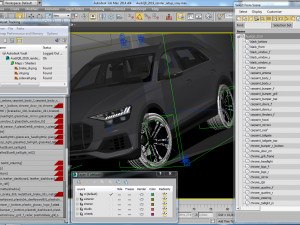 audi q8 2019 Modello 3D