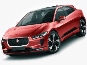 jaguar i-pace 2019 3D Model