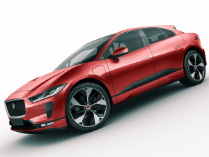 jaguar i-pace 2019 3D Модель