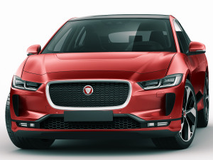 jaguar i-pace 2019 3D Модель