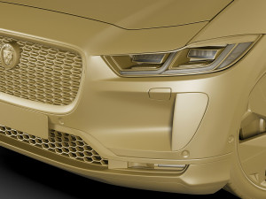 jaguar i-pace 2019 3D Модель