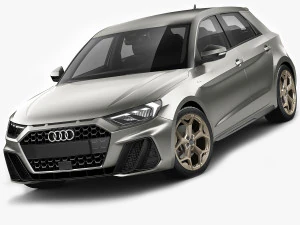 audi a1 2019 Modelo 3D