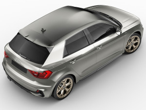 audi a1 2019 3D Model