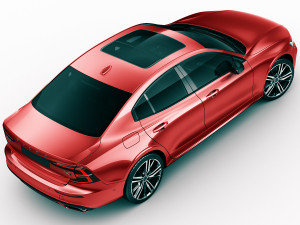 volvo s60 2019 r-design 3D मॉडल