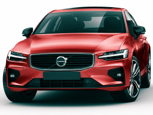 volvo s60 2019 r-design 3D मॉडल